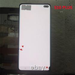 For Samsung Galaxy S10 Plus SM-G975 LCD Touch Digitizer Screen+Frame with dots