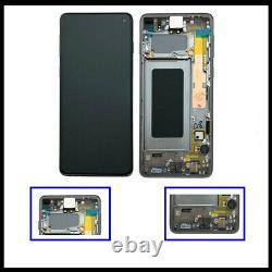 For Samsung Galaxy S10 / SM-G973F Silver Display Screen Touch Replacement LCD