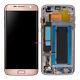 For Samsung Galaxy S7 Edge G935f Lcd Display+touch Screen +frame Rose Gold+cover