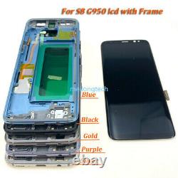 For Samsung Galaxy S8 G950 / S8+ Plus G955 LCD Display Touch Screen Digitizer