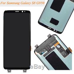 For Samsung Galaxy S8 LCD Display Touch Screen Digitizer Assembly Black Replace