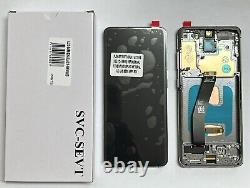 For Samsung S20 SM-G980 Original OLED Display Touch Screen Digitizer Black