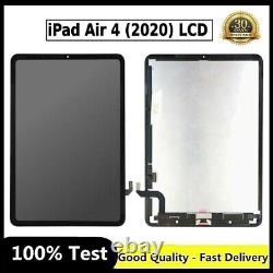 For iPad Air 4 (2020) LCD Replacement Full Assembly Touch Screen Display Black