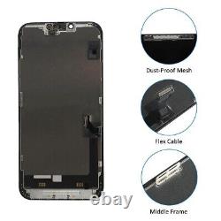 For iPhone 14+ Plus A2886 LCD Display Touch Screen Digitizer Assembly With Plate