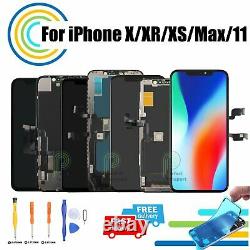 For iPhone X XR XS Max 11 Pro 12 Screen Replacement LCD OLED 3D Touch Digitizer