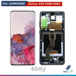 GENUINE Samsung Galaxy S20 G980/1 AMOLED LCD Display Touch Screen Digitizer UK