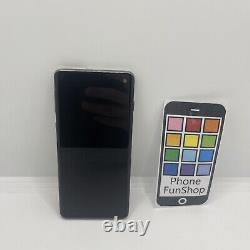 Genuine Samsung Galaxy S10 Grey LCD Screen Touch Digitiser With Frame