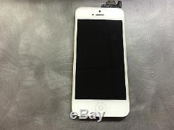 Genuine iPhone 5 LCD Touch Screen Digitizer with Camera & Home Button White C