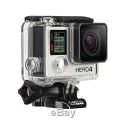 GoPro HERO4 Silver Action Camera/Camcorder + Waterproof Housing + LCD Screen