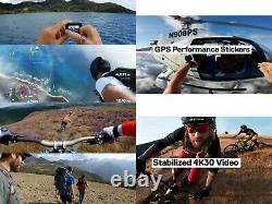 GoPro HERO7 Silver 4K HD Action Camera with Touch Screen GPS 64GB SD