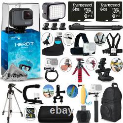 GoPro HERO7 Silver 4K Ultra HD, 10MP, Wi-Fi Waterproof Action Camera -Mega Kit