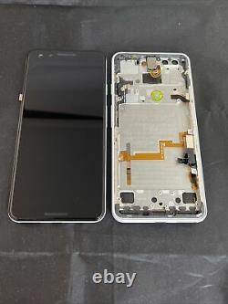 Google Pixel 3 LCD Display Touch Screen Digitizer with Frame White
