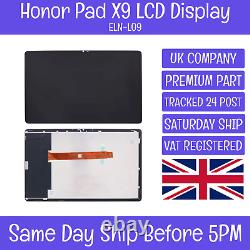 Honor Pad X9 ELN-L09 Replacement LCD Display Screen Digitizer Touch Assembly