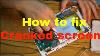 How To Replace Cracked Touch Screen Lcd For Tablet Pc