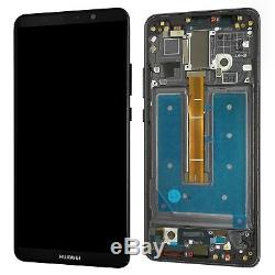 Huawei Mate 10 Pro Komplettes LCD Display Touchscreen Grau Schwarz mit Rahmen