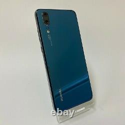 Huawei P20 128GB Unlocked Black Blue Twilight Android Smart Phone 4G Average