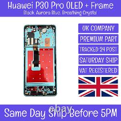 Huawei P30 Pro OLED LCD Screen Display Touch +Frame+Earpiece (Fingerprint OK)