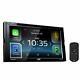 Jvc Kw-v830bt 2-din In-dash Dvd Bluetooth Receiver With 6.8 Lcd Touchscreen