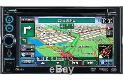 Jvc Kw-nt30hd 6.1 Tft LCD Bluetooth Navigation Hd Radio Gps Car Stereo Receiver