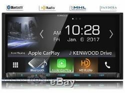 Kenwood DMX7704S NO CD LCD Touch Screen Car Stereo 2DIN Android Auto/CarPlay