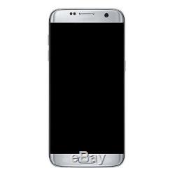 LCD Display Touch Screen Digitizer Frame Per Samsung Galaxy S7 Edge G935F Silver