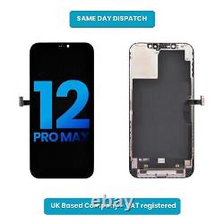 LCD For Apple iPhone 12 Pro Max Touch Screen Digitizer Glass Display Replacement