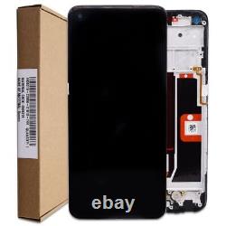 LCD Touch Screen Assembly Frame Black For Oppo A74 A54 5G Replacement Repair UK