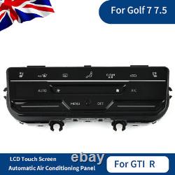 LCD Touch Screen Clima Air Conditioning Control Heater For MQB VW Golf 7.5 GTI R