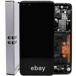LCD Touch Screen For Huawei P40 Pro Plus Replacement Service Pack Battery Black