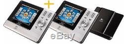 LOT 2 Logitech Harmony 1000 Advanced Touch Screen LCD Universal Remote Control