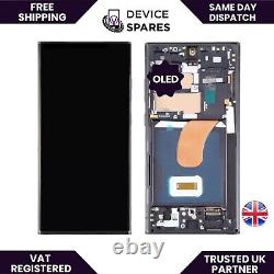 Lcd Samsung Galaxy S23 Ultra S918b Display Touch Screen Frame Big Size Digitizer