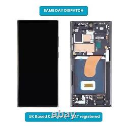 Lcd Samsung Galaxy S23 Ultra S918b Display Touch Screen Frame Big Size Digitizer