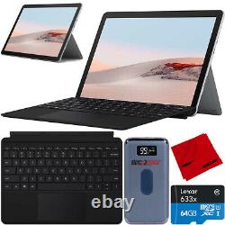 Microsoft Surface Go 2 10.5 Tablet 8GB 128GB SSD + Type Cover Keyboard Bundle