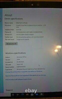 Microsoft Surface Pro 4 Intel Core i5 Quad-Core 4GB RAM 128GB SSD, MINT Look