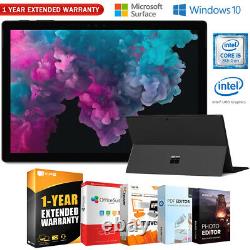 Microsoft Surface Pro 6 12.3 8/256GB + Keyboard & Extended Warranty LJM-00028