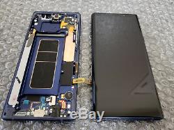 Mint Samsung Galaxy Note 9 Note9 N960 LCD Digitizer Frame Ocean Blue