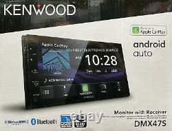 NEW Kenwood DMX47S 2-DIN Digital Media Stereo, 6.8 LCD, Android Auto, CarPlay