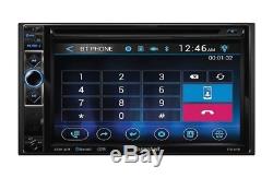 New 6.2 Bluetooth Double DIN LCD Digital Touch Screen Receiver with AM/FM, USB