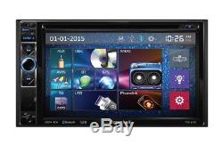 New 6.2 Bluetooth Double DIN LCD Digital Touch Screen Receiver with AM/FM, USB