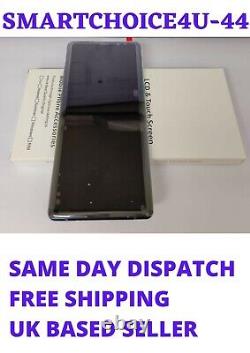 New For Samsung Note 8 Replacement LCD Screen Touch Digitizer with Frame-Black