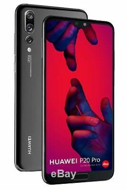 New Huawei P20 Black 128GB 4G LTE 20MP WIFI NFC 5.8 LCD Unlocked Smartphone