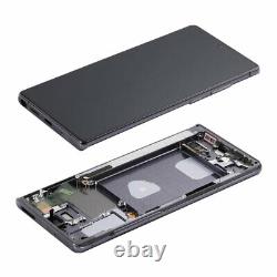 OLED Display LCD Touch Screen Digitizer For Samsung Galaxy Note 20 + Grey Frame