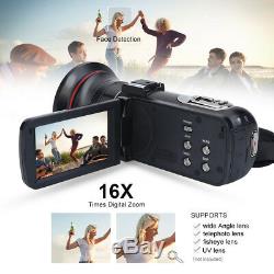 ORDRO HDV-Z20 Wifi 3'' LCD Video Camera Remote Control Camcorder With Microphone