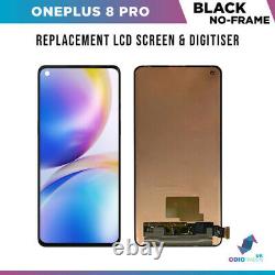 OnePlus 8 Pro Original AMOLED OLED Touch Screen Display Assembly Replacement UK