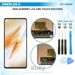 OnePlus 8 Screen Replacement OLED LCD Display Touch Digitizer Assembly UK BLACK