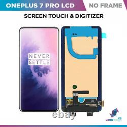 Original AMOLED OLED Touch Screen LCD Digitizer Display For OnePlus 7 Pro Black