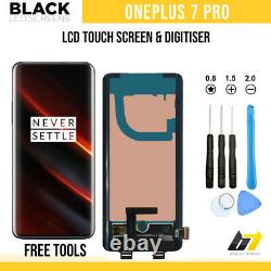 Original AMOLED OLED Touch Screen LCD Digitizer Display For One Plus 7 Pro Black