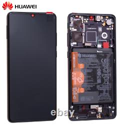 Original Huawei P30 OLED LCD Display + Touch Screen Bildschirm Digitizer Schwarz
