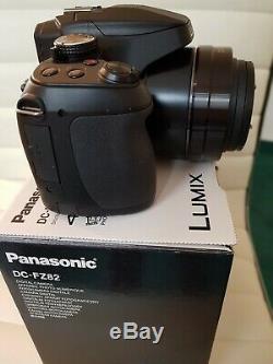 Panasonic DC-FZ82 Camera Black 18.1MP 60x Zoom 3.0LCD FHD 20mm Lumix DC Vario