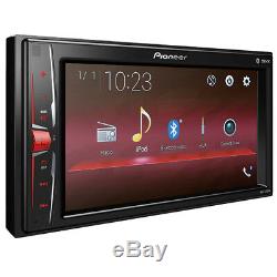 Pioneer MVH-210EX RB Double DIN MP3/WMA Digital Media Player 6.2 LCD Bluetooth